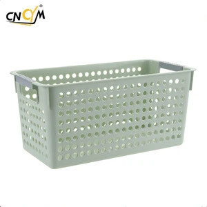 Manufacturers household multipurpose design plastic hollow-out kitchen storage basket