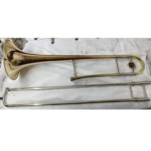 Manufacturers wholesale Trombone gold copper Bb Musical Instruments