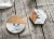 Import marble wood cup coaster wood marble combination cup mats pads tea cup coasters from China