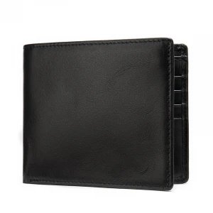 Marrant 9061 Wholesale Fashion italian Custom Business slim genuine leather mens wallet