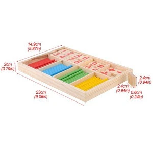Math learning toys for kids, counting sticks