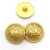 Import Matte gold plastic ABS shank button with embossed logo from China