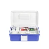 Medical portable plastic professional health care case with handle first aid kit