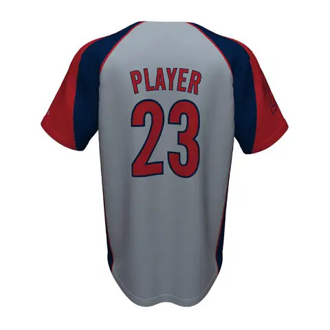 Mens Button Baseball Uniform Custom Jersey Unisex T-Shirt Quick Dry Plus Size for Men and Women with Custom Team Name