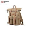 Mergeboon good quality custom canvas backpacks school bag manufacturer
