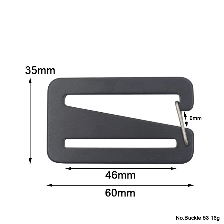 Metal Aluminum Alloy G Hook with Clip Webbing Buckle Clip for Backpack Rucksack Bags Belts Luggage Straps Harnesses