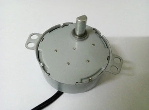 Mini AC synchronous motor TH-50 with 4-4.8rpm low rpm gear motor for turntable
