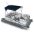 Import Mini Fishing Floating Pontoon Boats for 2/3/4 Person from China