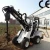 Import Mini wheel loader compact design can drive into the door width less the 1m TAIAN DY840 mini wheel loader from China