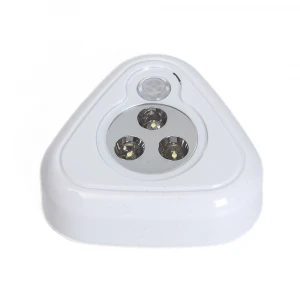 Mini wireless led sensor night light emergency stair lights battery operated with pir motion sensor