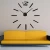 Import Mirror Surface DIY Wall Stickers Big Size Luxury Wall Decor  3D  wall clock from China