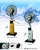 Import mist fan 16" air cooling water mist fan, spray stand fan from China
