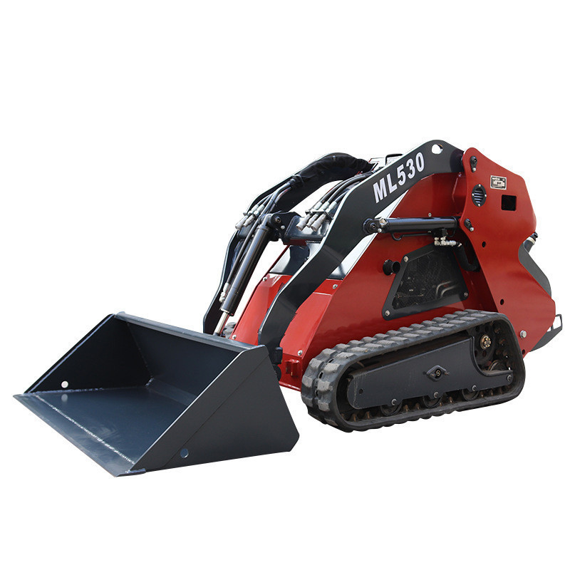 Buy Ml530 Walk Behind Crawler Mini Skid Steer Loader With Attachments