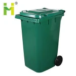 Mobile Outdoor 240 Liter Plastic Waste Bins