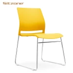 Modern Colorful PP Stackable Dining Room chair for  Coffee House Hotel Nordic  design high cost performance