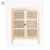 Import Modern Furniture Wooden Natural Rattan Bookcase from China