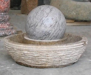 Modern Garden Hand Carved Water Natural Stone Fountain