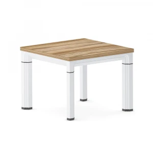 Modern office furniture cast aluminum metal coffee table base tea table legs
