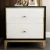Import Modern style living room small nightstand metal locker wooden  bedside corner table  modern corner table from China