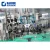 Import Monoblock Complete Glass Bottle alcohol drink / whisky / Vodka / Red wine production line from China