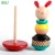 Import Montessori educational toys wooden tumbler rabbit montessori toys from China