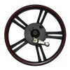 Motorcycle electric vehicle aluminum wheel 18 inch 2.5 wide 110 drum brake front wheel factory wholesale