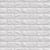 Mouldproof PVC 3D wallpaper/wall paint 3D home decoration self-adhesive foam bricks