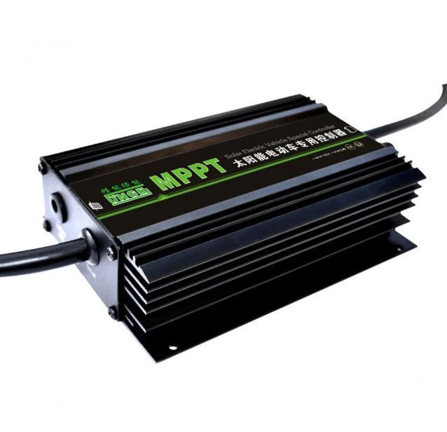 MPPT booster solar electric vehicle controller 48v 60v 72v with LED  and DC 12V charger and USB