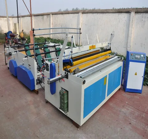 Multi layer toilet paper process machine /toilet paper slitting and rewinding machine