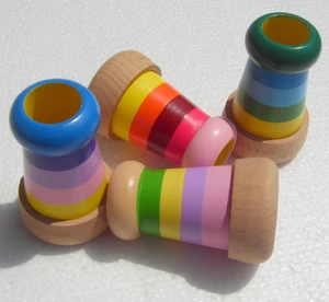 Multi-prism kaleidoscope,Wooden childrens toy