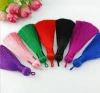 Multicolor fringe tassel China knot DIY accessories / bag hanging Small circle tassel