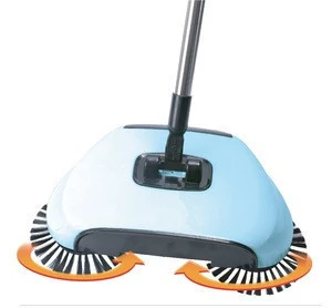 Multifunctional 360 degree manual floor sweeper with CE