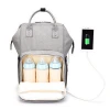 multifunctional backpack bags mix colors large capacity water proof USB charger mummy mom nappy bag baby diaper bag backpack