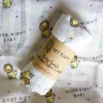 muslin organic cotton baby swaddle blanket bamboo baby blanket