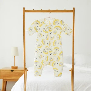MuslinTree star design 100% cotton baby wearable sleeping bag  for summer
