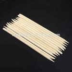 Nail Salon Supplies Disposable Nail Art Manicure Wooden Nail Stick Orange Cuticle Pusher Remover Sticks Wood Sticks
