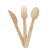 Import Natural Bamboo Fork Knife Spoon Biodegradable Bamboo Flatware Bamboo Cutlery from China