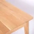 Import Natural Color Dining Room Furniture Rectangular 6 Seaters Solid Oak Modern Wooden Dining Table from China