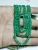 Import Natural unheated 3 - 4 mm loose beaded strands natural Zambian Emerald rondelle Faceted beads gemstone from India