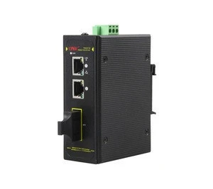 NETwork switch 3-port 10/100M Industrial PoE Switch hub /Media Converter