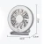 Import New 360 Degree Bracket Creative Portable Table Usb Rechargeable Mini Car Fan from China