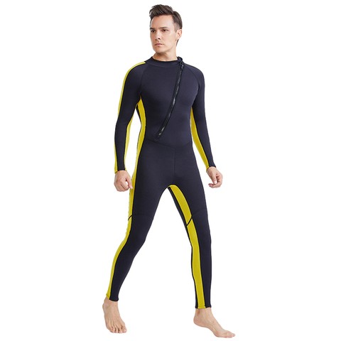 New 3MM One-Piece Diving Suit Men And Women Full Set Warm And Cold Protection Snorkeling Fishing Suit Swimming Surfing Suit