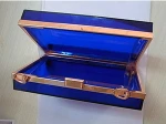New Acrylic box clear clutch shoulder evening bag for women