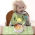 New Adjustable Animal Picture Waterproof Cartoon Dripping Bibs Soft Edible Silicone Towel Dropshipping Baby Bib