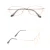 Import New Arrival Square Eyewear Optical Frame , Metal Fashion Retro Eyewear frame from China