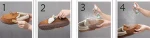 New B Shape 2 Side Shoe Cleaning Brush Suede Nubuck Boot Shoes Cleaner