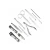 Import New Beauty Set Nail Clippers Kit Manicure Tools Nail File Scissors Nail Care Tools Mini Manicure Set from China