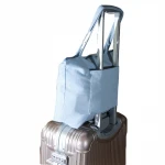 New canvas duffle  bag cotton travel bag organizer garment travel bag for women custom logo
