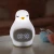 Import New Charging smart digital led silicone decorative sleep trainer Children 3D Animated penguin alarm clock night light  for kids from China