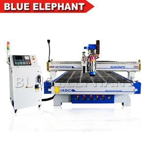 New CNC Router Machine with Oscillating Knife